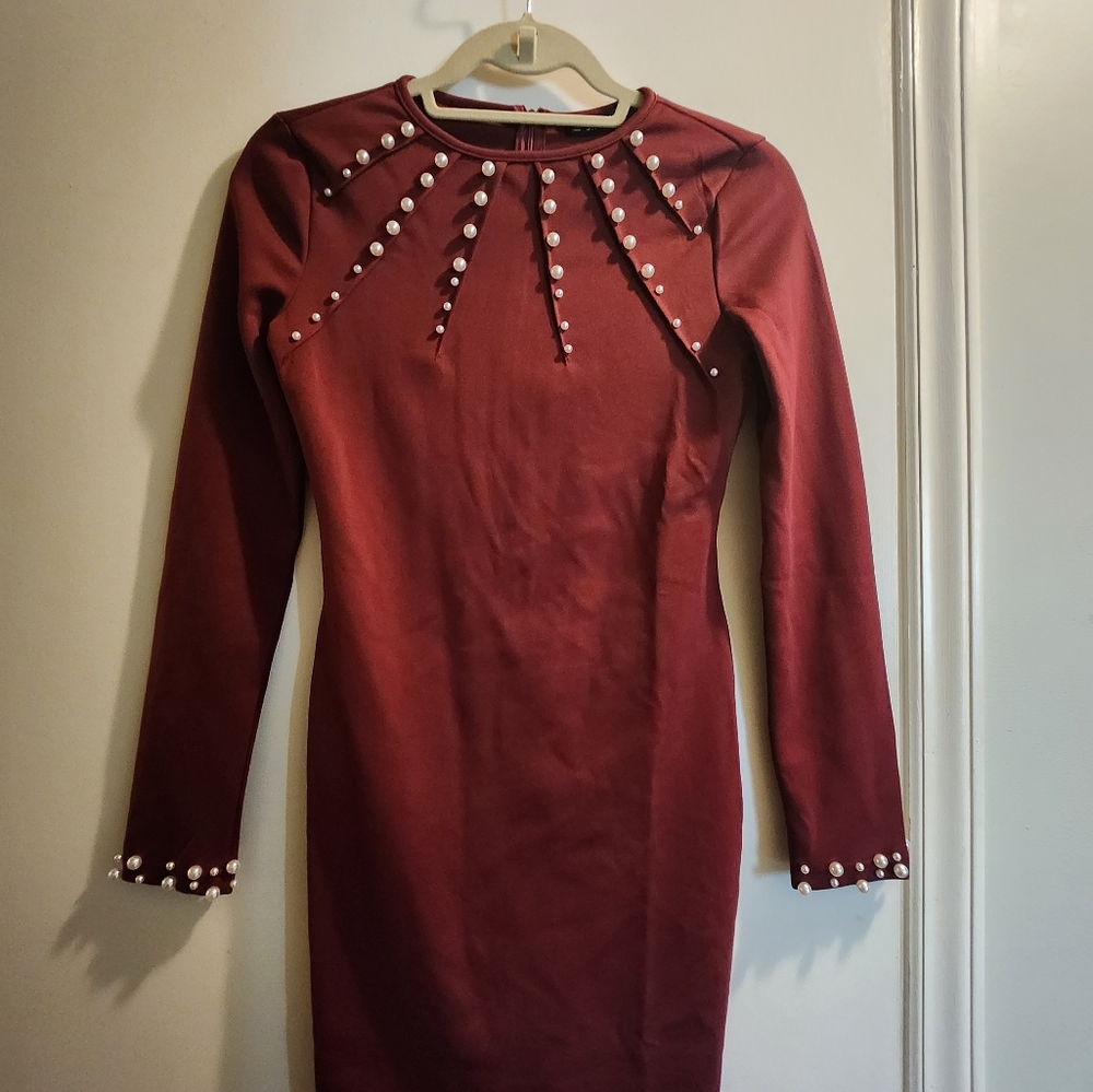 Cute Red Holiday Dress Small